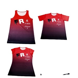 Oem 100% Polyester Breathable Quick Dry Fit Marathon Running Lightweight Crew Neck Sport Seamless Tank Top <b>Men</b> Sublimation Gym - Product Image 6