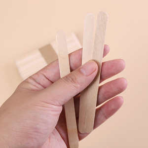 Palitos de Cera Depilatoria Desechables de Madera, Varios Tamaños, Cuchara Facial, Espátula, Herramienta de Depilación para Salón de Belleza - Product Image 2