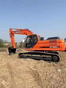 Baja hora de trabajo excavadora Doosan DX300 usada 30 toneladas excavadora sobre orugas pesada maquinaria de excavación de segunda mano para la venta - Product Image 2
