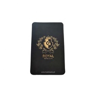Petit holographique numérique de carte de crédit en métal de luxe acrylique porte-cartes en métal machine d'impression nfc d'hologramme PBC-17