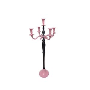 Premium Fancy Custom Wholesale Matte Candelabra Embossed <b>Large</b> Empty <b>Candle</b> Container <b>Candle</b> Holder in Bulk Black Gift Print OEM - Product Image 3