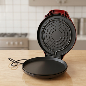 Grille de contact électrique automatique pour petit-déjeuner et collations, prix compétitif, avec revêtement antiadhésif en PTFE, sans fumée, 1350W - Product Image 3
