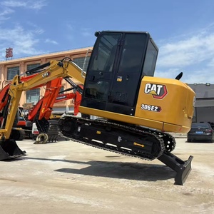 รถขุดขนาดเล็กของหนอนผีเสื้อที่ใช้306E2ไฮดรอลิกมือสอง CAT305.5E2 320C 312D - Product Image 2