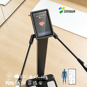 Báscula Analizadora de Composición Corporal y Grasa de 8 Electrodos Única con Conectividad Bluetooth y Wi-Fi, Medición de Peso e IMC para Centros de Fitness - Product Image 4