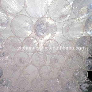 Tubo de cilindro acrílico de plástico transparente de 8-500mm de diámetro al por mayor de fábrica de Guangzhou para iluminación de exhibición de muebles - Product Image 5