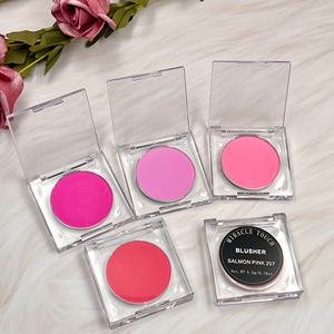 Blush in Polvere Altamente Pigmentato, Basso MOQ, Palette di Blush Rosa, Cosmetici con Etichetta Privata, Fard Vegano a Lunga Durata - Product Image 2