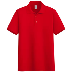 Polo de sport en gros pour hommes, en polyester et coton, avec logo brodé, personnalisable, conception de logo sur mesure - Product Image 5