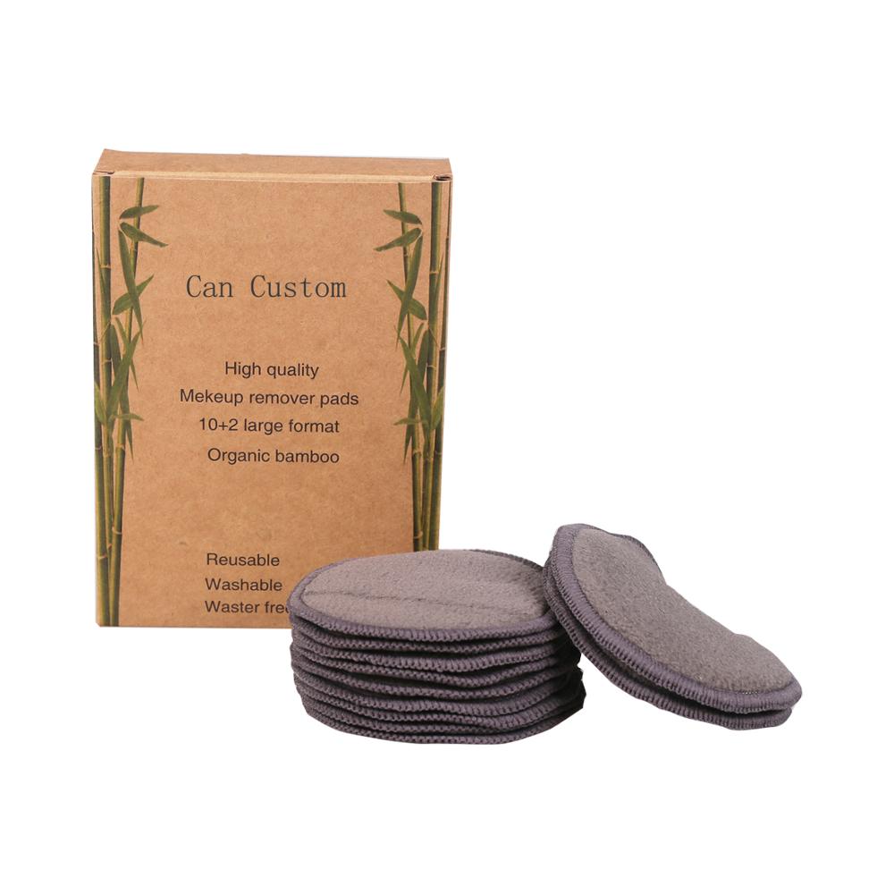 Многоразовые бамбуковые накладки для снятия макияжа, многоразовые накладки для лица, тонеры для очищения лица с мешком для стирки