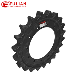 Звездочка ходового механизма для экскаваторов <span class=keywords><strong>Hitachi</strong></span> EX80U/EX80-5/ZX80/ZX85, замена гусеничной звездочки, сталь 50MnB, FL - Product Image 3