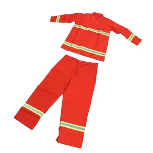 Combinaison de travail de sécurité haute visibilité réfléchissante comprenant une veste et un pantalon de sécurité pour usage industriel - Product Image 4