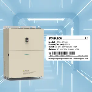 STABLECU inverter frekuensi variabel VSD, driver frekuensi variabel VFD 132kw untuk mesin CNC