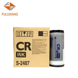 FULUXIANG Compatible CR INK S-2478 Duplicator Ink For Riso CR 1610 1630 black printer Color Ink Cartridge