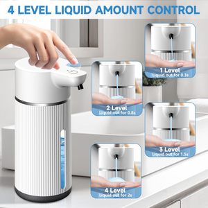 Popular Automatic Touchless <strong>Soap</strong> Dispenser Tabletop Home Gift Smart LED Display Sensor <strong>Soap</strong> Dispenser Wall Mount
