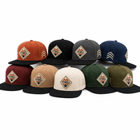 Casquette de baseball à six panneaux texturée avec logo personnalisé et patch brodé pour les marques de streetwear OEM ODM