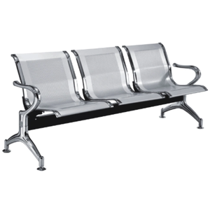 เก้าอี้พักคอย 3 ที่นั่ง ราคาโรงงาน สำหรับสนามบิน โรงพยาบาล ห้องรอ คลินิก - Product Image 1