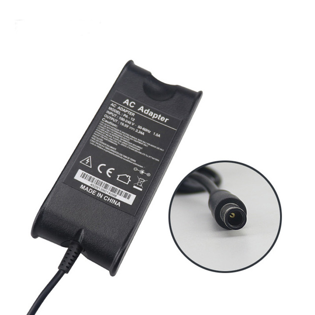 65W 19.5V 3.34A DC Power Supply Adapter with OTP/OVP Protection CE Certified OEM Universal Laptop Charger for D Ell