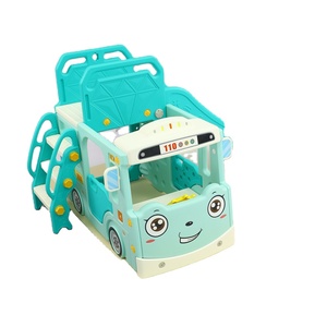 Vendita calda HDPE Bus a tema scivolo e altalena per bambini casetta per <span class=keywords><strong>parchi</strong></span> di <span class=keywords><strong>divertimento</strong></span> al coperto - Product Image 2