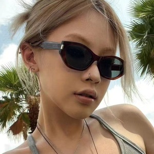 Cat Eye <b>Sunglasses</b> Full Rim UV400 <b>Retro</b> Women Sun Protection Adult 2025 - Product Image 3