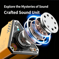 Cross-border Cool Mecha V2 untuk Speaker 5.3 Audio Nirkabel Luar Ruangan Subwoofer Portabel HiFi Surround Sound