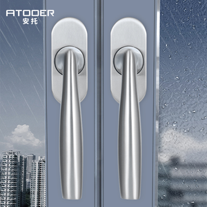 Maniglia di Bloccaggio per <span class=keywords><strong>Finestra</strong></span> a Doppia Apertura Interna AT115 in Acciaio Inox Resistente alle Alte Temperature - Product Image 6