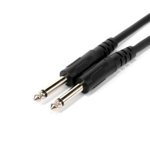 Cable de audio de 6.35mm macho a macho TRS balanceado para uso en guitarra, piano, audio y video. - Product Image 2