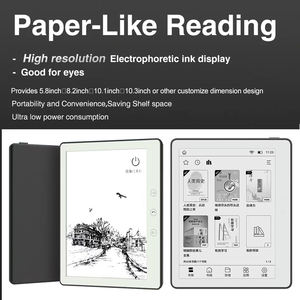 <span class=keywords><strong>Lector</strong></span> <span class=keywords><strong>de</strong></span> Libros Electrónicos Inalámbrico con Pantalla <span class=keywords><strong>de</strong></span> Tinta Electrónica <span class=keywords><strong>de</strong></span> 5.8 Pulgadas, Tipo Tableta, Tipo-C, 1Gb+16Gb, 1500Mah, Android 8.1, Wifi, Lectura en <span class=keywords><strong>PC</strong></span> y Portátil - Product Image 2