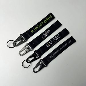 Porte-clés personnalisé en nylon avec coutures, alliage de zinc, pour moto, voiture, avion, porte-clés promotionnel personnalisé - Product Image 5