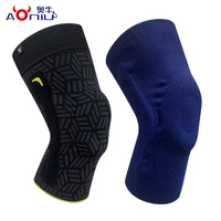 Genouillère de compression quotidienne durable pour soulager la douleur, soutien stable, genouillère de sport antidérapante, spandex respirant, absorption des chocs