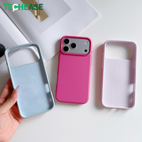 Étui de téléphone en silicone liquide imperméable pour usage quotidien, iPhone 18 Pro Max, antichoc, protection pour tous les modèles d'iPhone