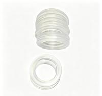 Cache-trou de câblage de bureau noir/blanc en plastique et caoutchouc, organisateur de fils pour table de bureau et ordinateur, passe-câbles