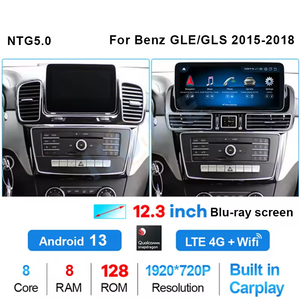 <span class=keywords><strong>Android</strong></span> 13 12.5 inch hiển thị âm thanh xe hơi Máy nghe nhạc cho Mercedes Benz <span class=keywords><strong>ml</strong></span> GL GLS GLS w166 x166 2012-2018 BT Carplay GPS navigation - Product Image 3