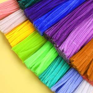 Trẻ Em Yêu Thích 30 Màu Sắc Thủ Công Ống Sạch Hơn Tự Làm Mềm Fluff Linh Hoạt Ống Chất Tẩy Rửa Nghệ Thuật Trang Trí Tinsel Gốc Ống Chất Tẩy Rửa - Product Image 5