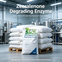 Enzyme dégradante de zéralénone ZEN Hydrolase, additif alimentaire détoxifiant pour mycotoxines, pour porcs, volailles, aquaculture, ruminants et stockage de céréales