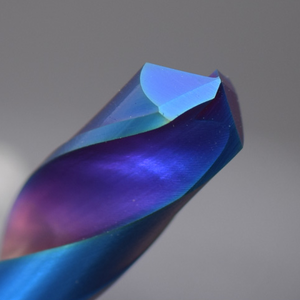 Supal Carbide 2Flutes đôi cạnh góc 140 deg màu xanh Nano khoan <span class=keywords><strong>HSS</strong></span> Twist CNC trung tâm gia công băng ghế dự bị khoan khoan <span class=keywords><strong>bit</strong></span> - Product Image 3