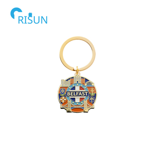 Porte-clés personnalisé souvenir de l'<span class=keywords><strong>Irlande</strong></span> du Nord, carte du drapeau de Belfast, Royaume-Uni, porte-clés personnalisé <span class=keywords><strong>Irlande</strong></span> du Nord - Product Image 2