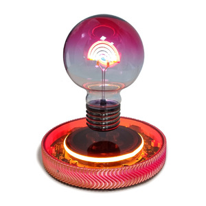 Nuovo lancio atmosfera creativa luce notturna tecnologia levitazione magnetica luce nera arcobaleno <span class=keywords><strong>LED</strong></span> lampadina <span class=keywords><strong>E27</strong></span> per Desktop magazzino - Product Image 5