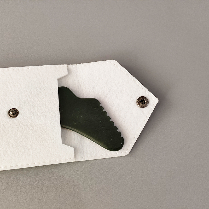 Green with pouch