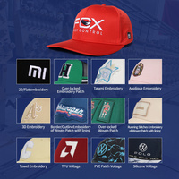 Casquette Snapback à 6 panneaux à profil bas en polyester perforé imperméable avec logo brodé personnalisé, idéale pour le golf