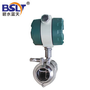 เครื่องวัดการไหลของกังหันดิจิตอลแบบอินไลน์เครื่องวัดน้ำมันและก๊าซพร้อมหน้าจอ LCD รองรับสำหรับน้ำน้ำมันออกซิเจนบริสุทธิ์ - Product Image 4