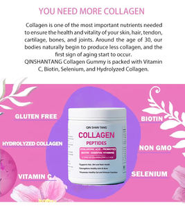 Qinshantang Etiqueta Privada China hierba alimentado Multi ingrediente marino colágeno péptidos polvo - Product Image 4