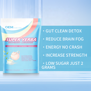 OEM Marca Privada, Venta Caliente, Súper Palitos de Yerba Mate, Té Instantáneo en Polvo para Energía, Concentración y Salud Intestinal, 30 Palitos - Product Image 2