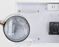 Boîte d'information de Signal multimédia à fibre optique FTTH/prise de routeur TV téléphonique
