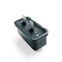 Connecteur femelle Type-C 2 broches à souder, étanche IPX7, en acier inoxydable pour PCB, rempli de colle époxy, uniquement pour alimentation