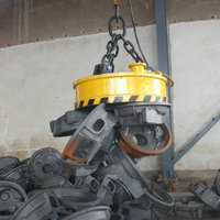 Aimants de levage de ferraille d'acier d'électroaimant magnétique rond de ventouse forte pour l'excavatrice de grue