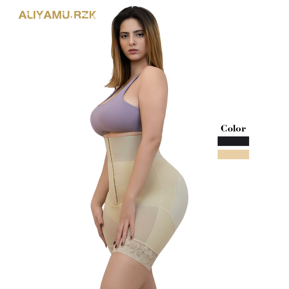 European American Plus Size High-Waisted Shapewear Pants Body Shaping Sports Tight Waist-Lifting