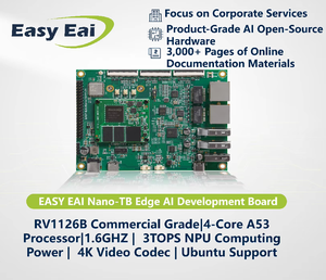 Carte de développement EASY <span class=keywords><strong>EAI</strong></span> RV1126B en panneau de particules avec NPU 3TOPS, matériel open-source, Linux embarqué, interfaces ARM riches - Product Image 6