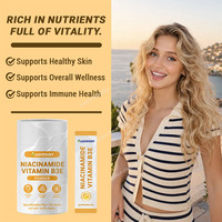 Poudre de Niacinamide Vitamine B3 de Qualité Alimentaire et Cosmétique en Vrac, Complément de Beauté Éclaircissant pour la Peau et Boisson