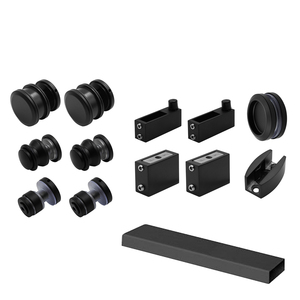 Phòng tắm cửa trượt Kit với 2Meter 10*30 mét ống Ống tắm phụ kiện phòng tắm kính cửa trượt hệ thống - Product Image 1