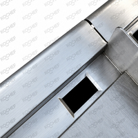 Grille de cuisson au gaz commerciale certifiée ETL de 36 pouces en acier inoxydable, plaque de cuisson plate au gaz pour comptoir, idéale pour les cuisines de restaurant