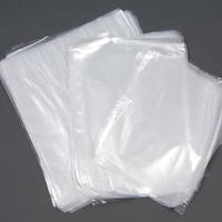 Vente en gros de sacs d'emballage en plastique transparents scellés sur le côté et étanches pour les aliments et les ingrédients sucrés